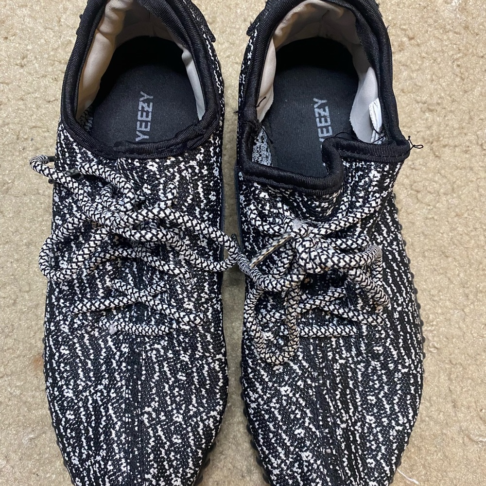 Black & White Yeezy 350 Boost